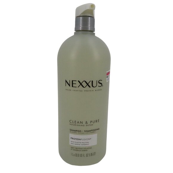 Nexxus Clean Pure Nourishing Detox Shampoo 33.8 fl oz Pump Bottle Hair NEW - Picture 1 of 8